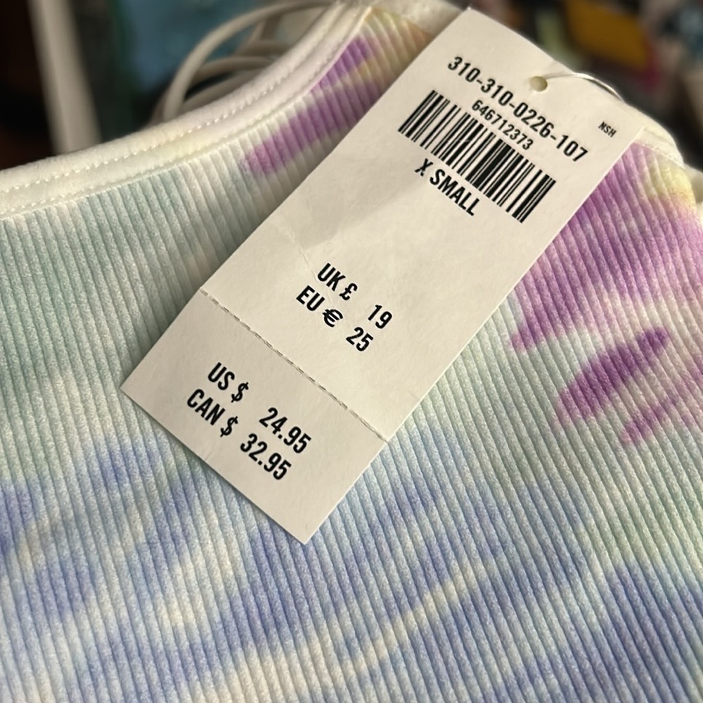Gilly hicks top XS NWT - Picture 2 of 3